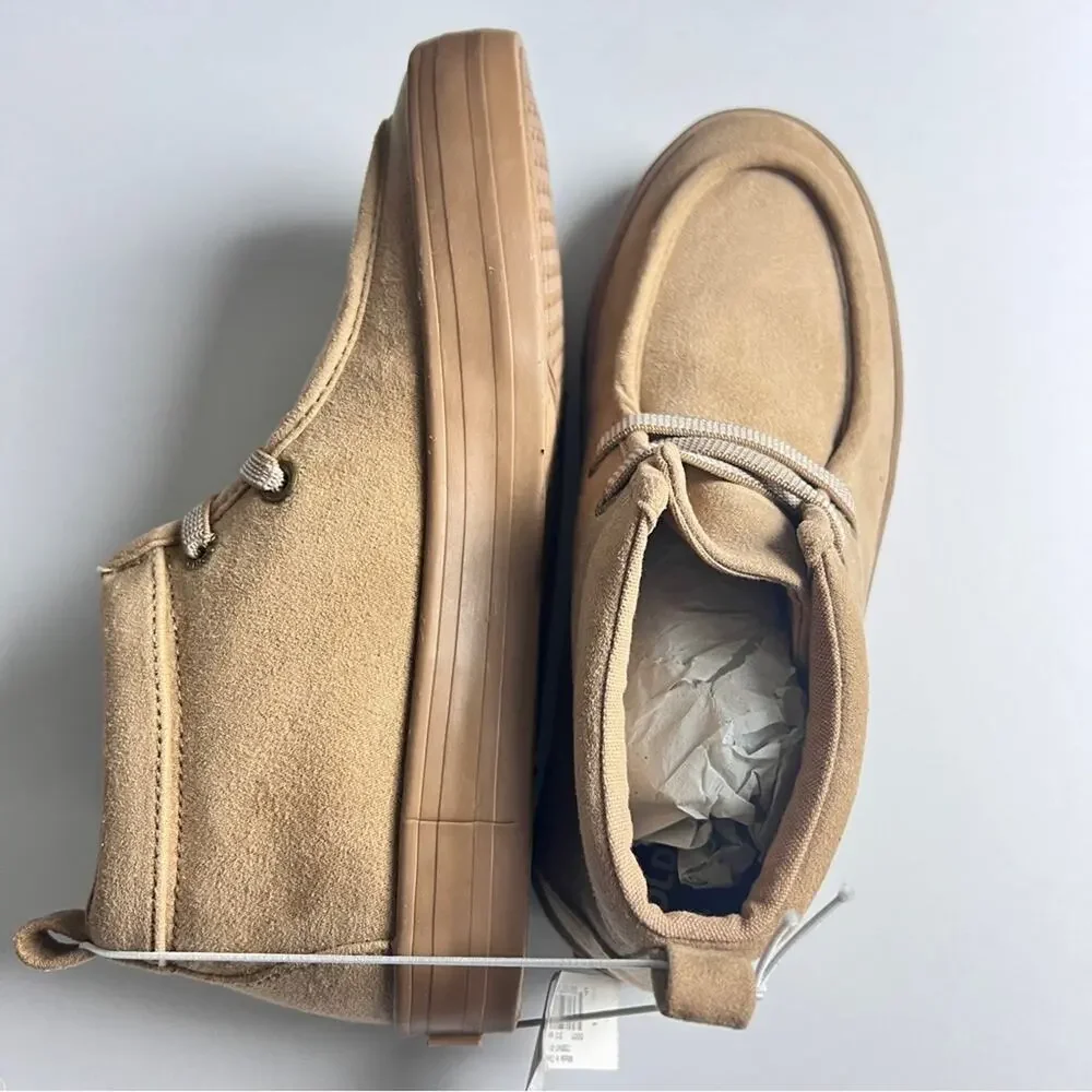 Old Navy Boy's High-Top  Acacia Koolabe Sue Faux-Suede Elastic-Lace Sneakers